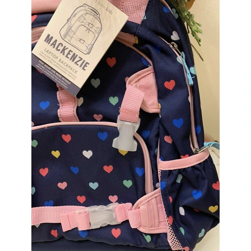 School Pottery barn Snoopy LARGE Backpack +UTENSILS Travel girl Heart Gift 🌈